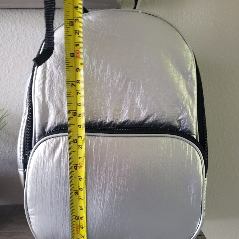 Silver Mini Backpack - Picture 3 of 4